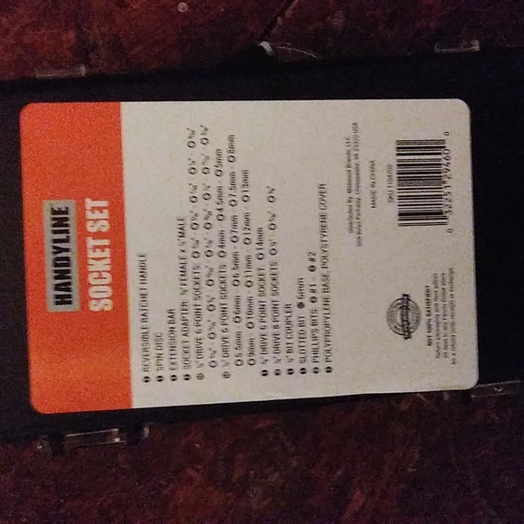 Nib 41pc socket set - Picture 3 of 4